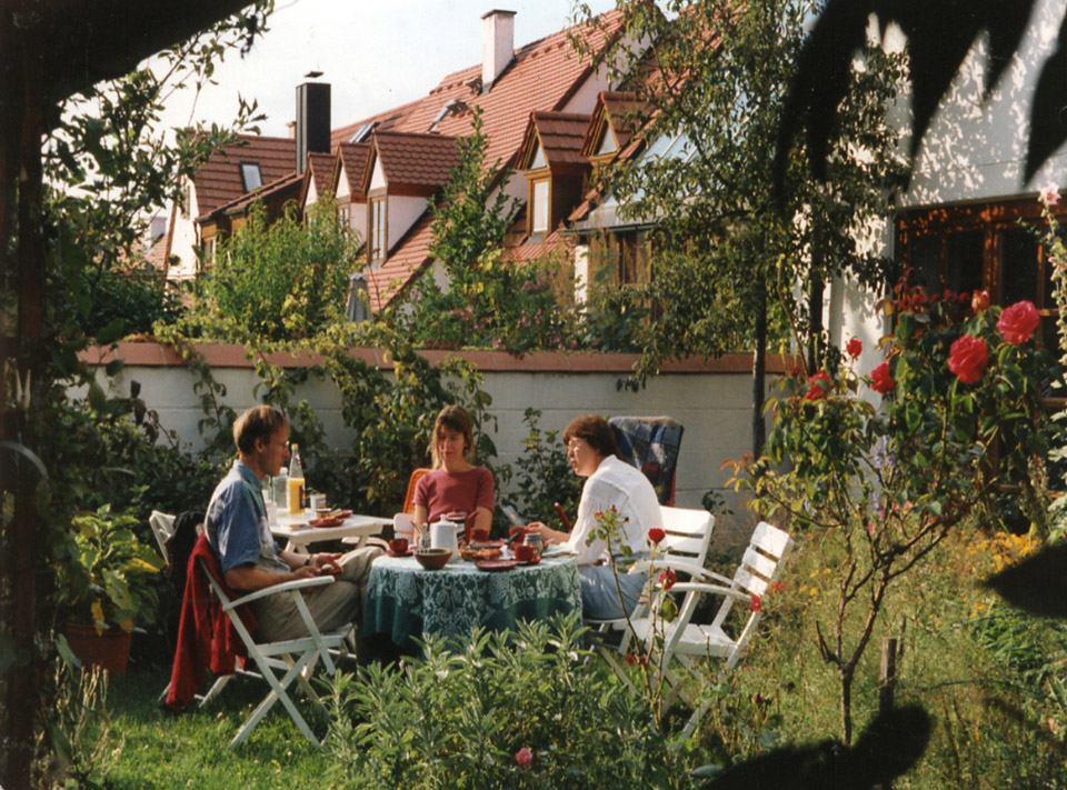 Wohnzimmer im Freien