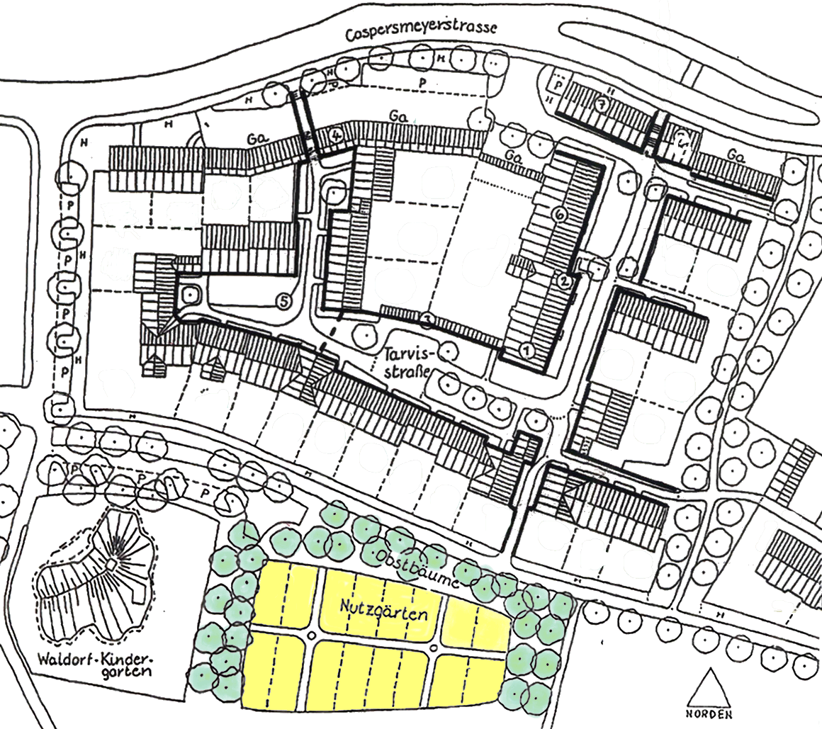 Karte Gmeinschaftsgarten